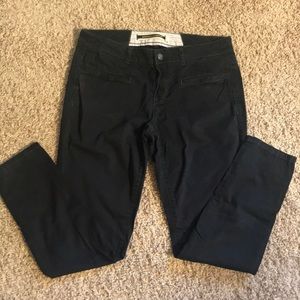 Midnight navy soft cotton chinos